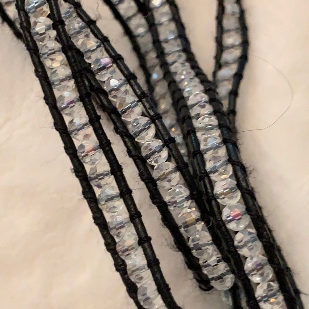 Victoria Emerson black/crystal bracelet